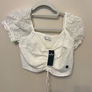 Hollister White Top (NWT)